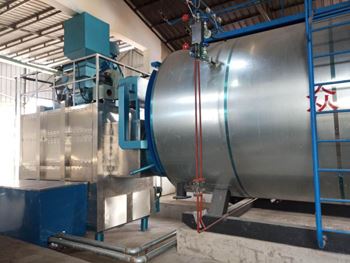 máquina de queimador para caldeira