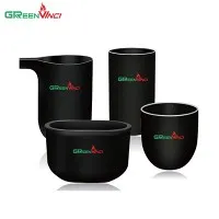 Cadinho resistente a altas temperaturas